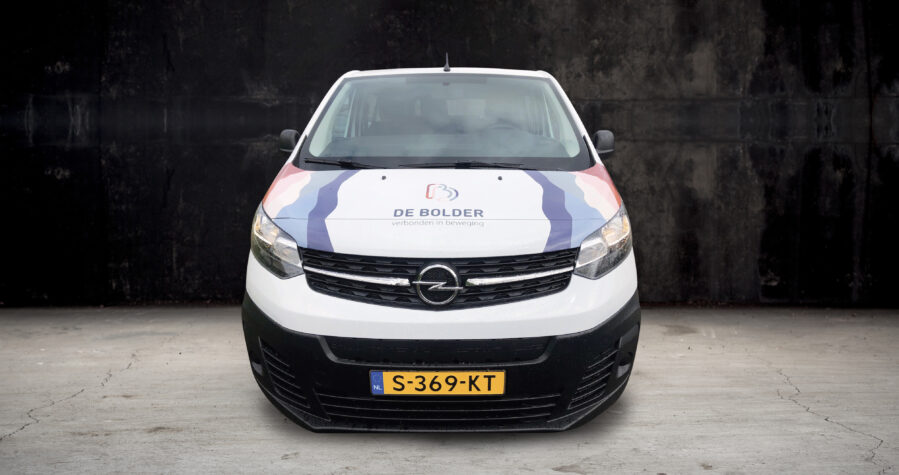 Voorkant auto De Bolder